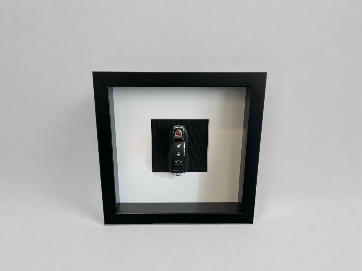 Porsche 911 Key Decoration Framed