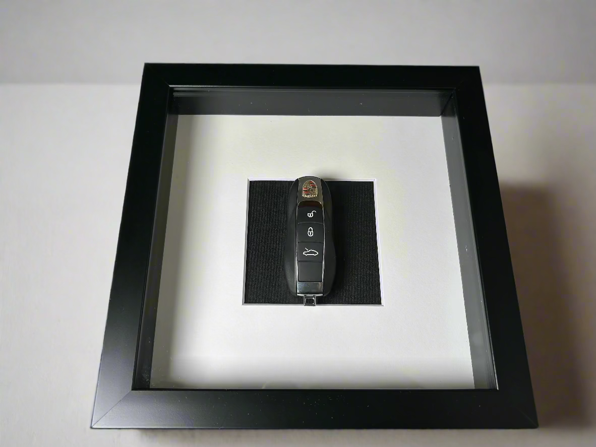 Porsche 911 Key Decoration Framed