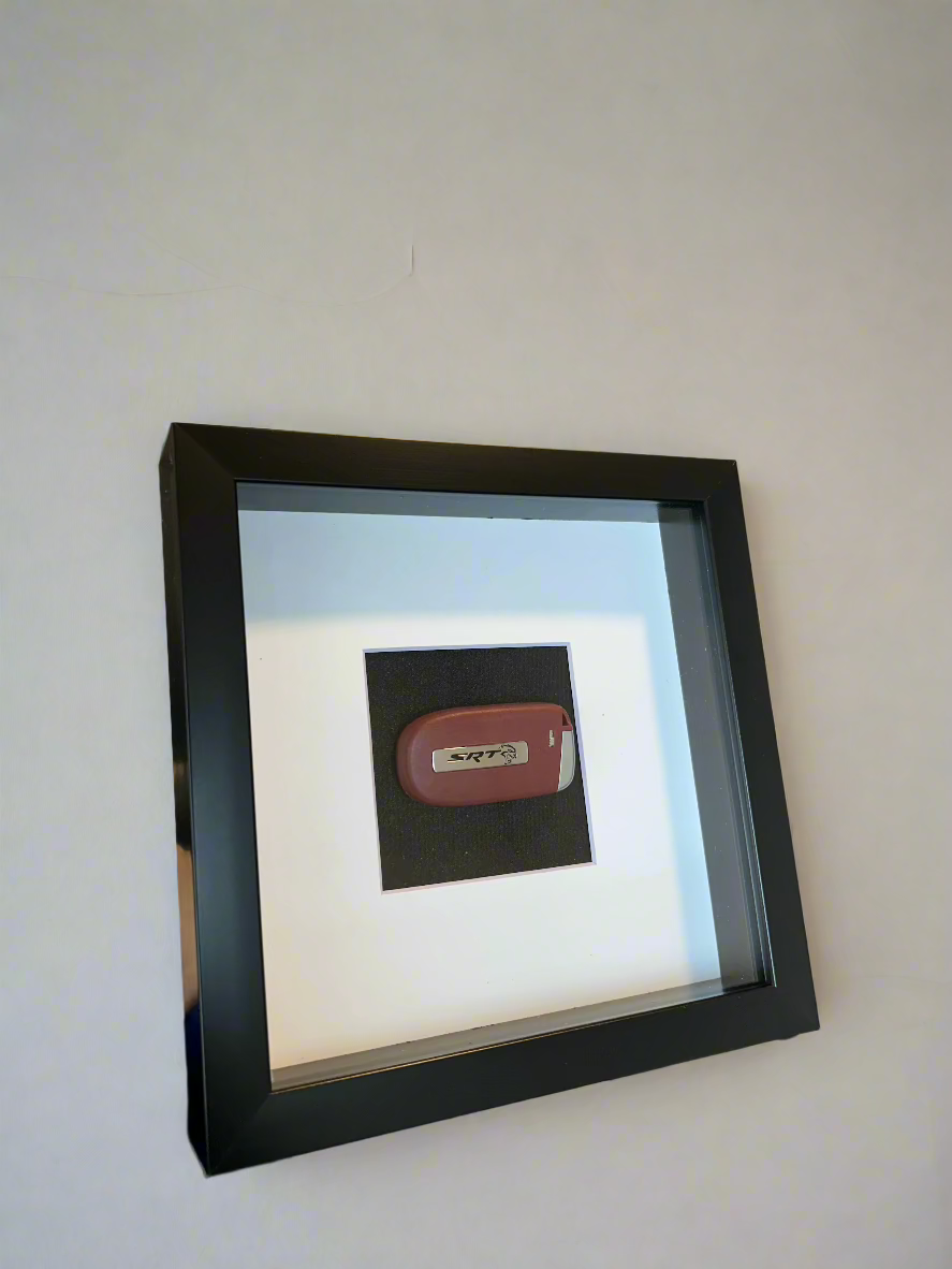 Dodge Hellcat Key Framed Decoration